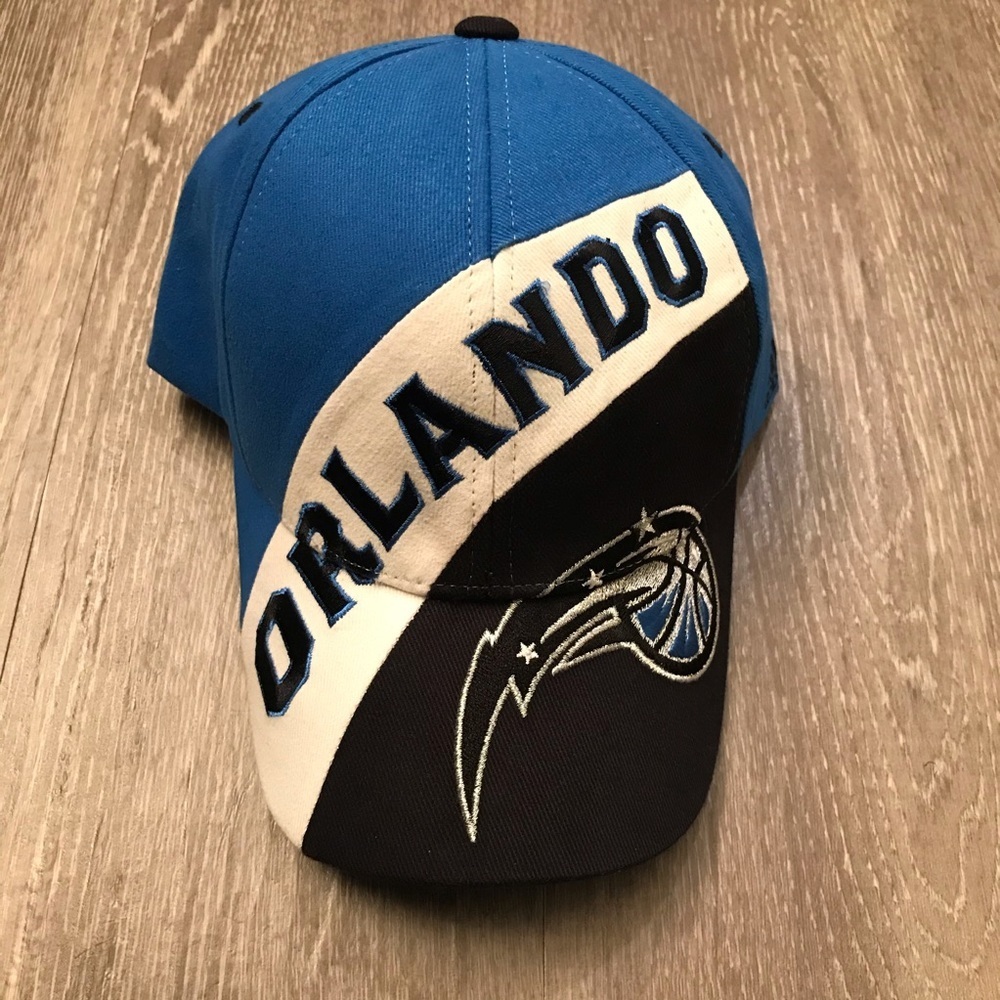 Orlando Magic NBA Adidas Retro Colorblock Adjustable Strapback Hat Youth‎ OSFA​
